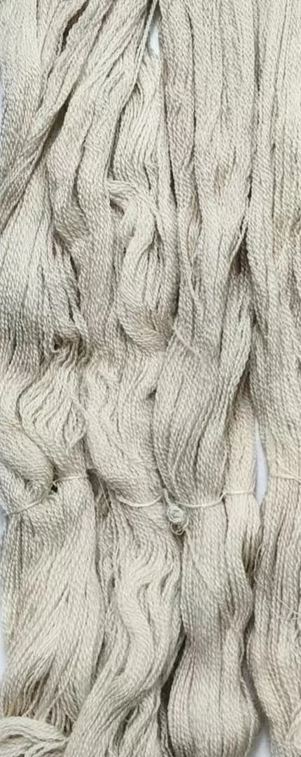 Coffee-dyed yarn